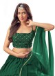 Net Green Readymade Lehenga Choli