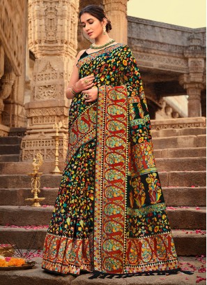 Noble Green Designer Traditional Saree