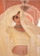 Off White Color A Line Lehenga Choli