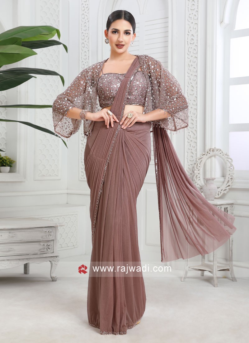 8 Onion pink ideas  elegant saree, saree styles, saree designs