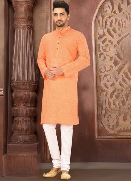 Orange Kurta Pajama