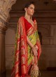 Patola Silk  Saree in Green