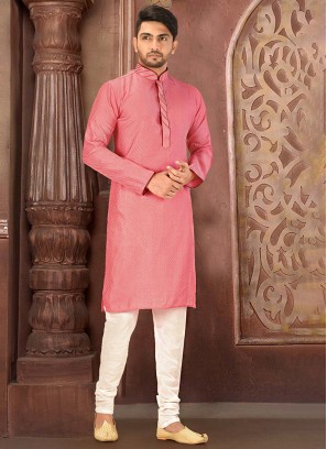 Peach Color Kurta Pajama