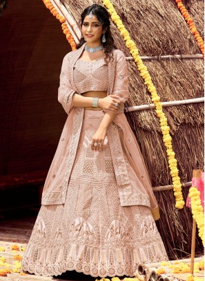 Peach Color Lehenga Choli