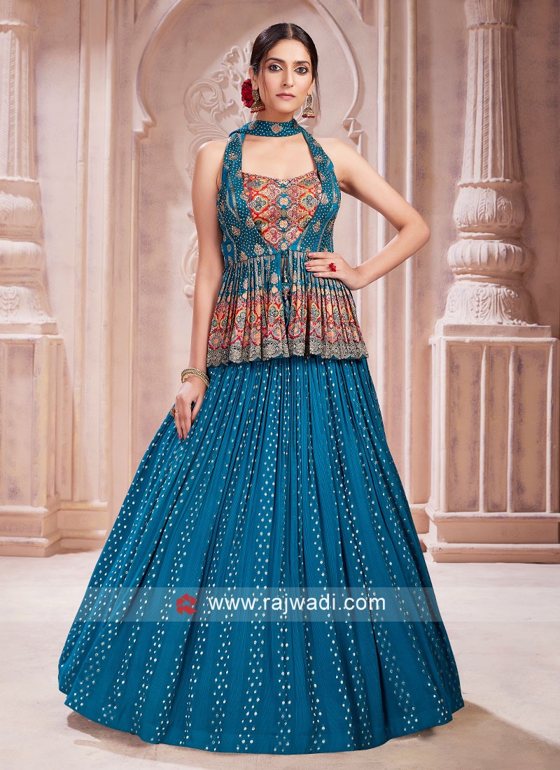 Banglori Silk Printed Ladies Party Wear Lehenga Choli at Rs 699 in Surat