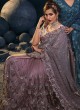 Onion Pink Embroidered Classic Designer Saree