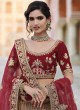 Picturesque Patch Border Lehenga Choli