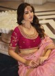 Pink Ceremonial Contemporary Saree