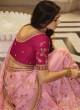 Pink Ceremonial Contemporary Saree