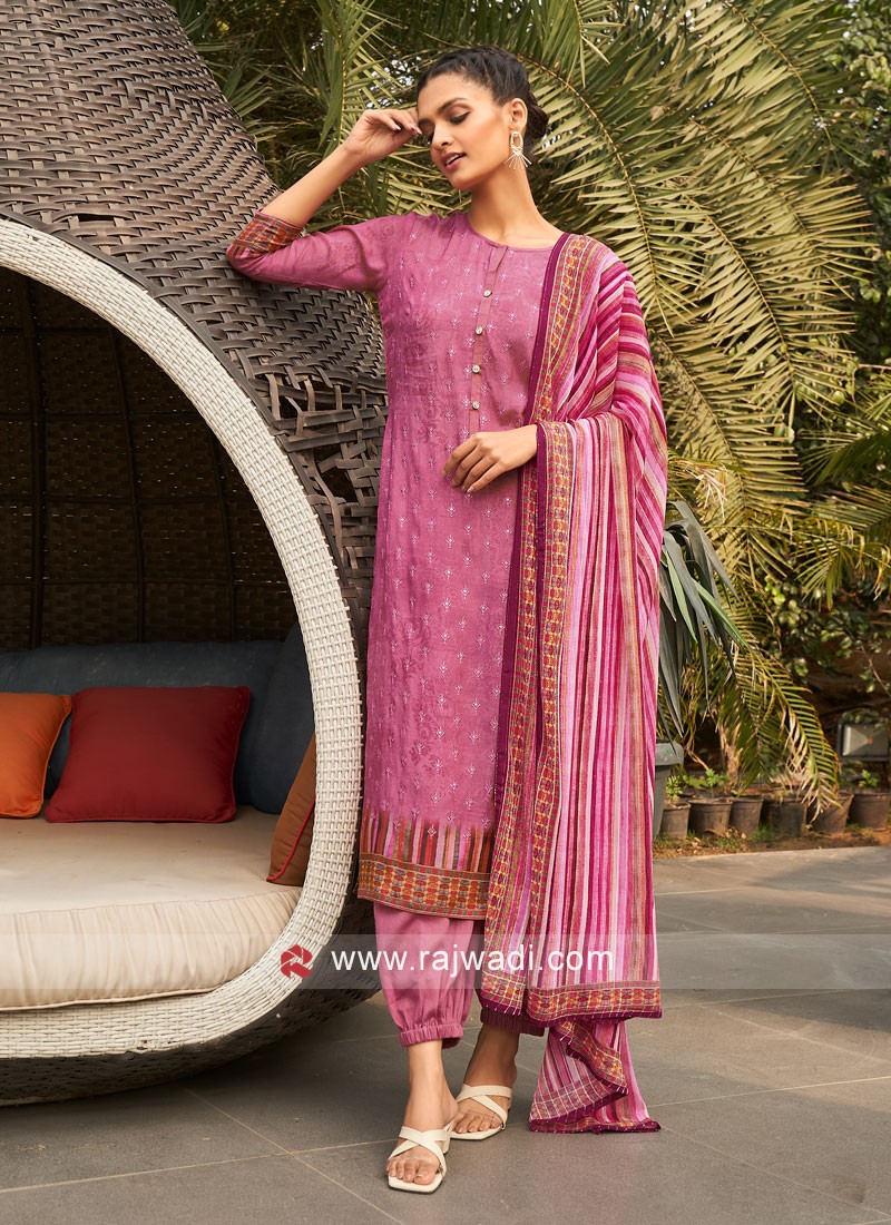 Wholesale Price Printed Matka Cotton Silk Dress Material - Wholesale: Trend  In Need