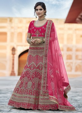 Pink Handwork Lehenga Choli