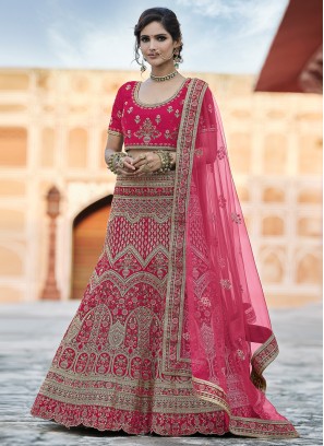 Pink Handwork Lehenga Choli