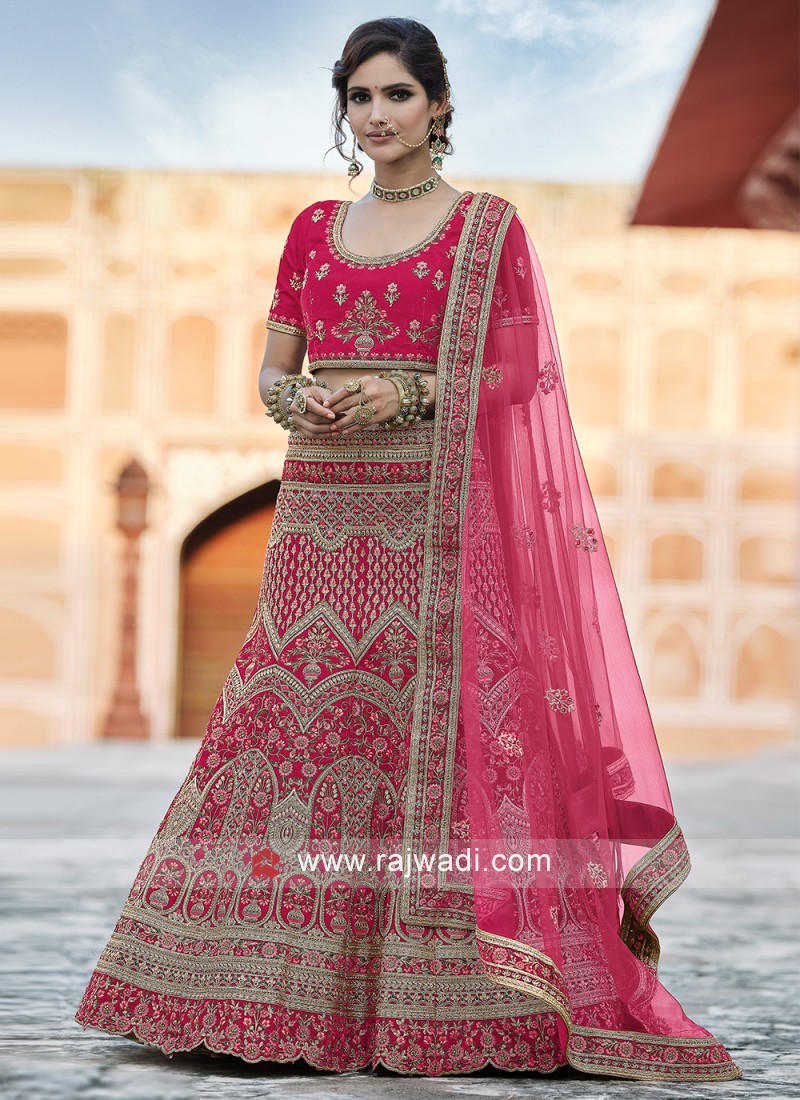 Raw Silk Wedding Wear Exclusive Designer Hand Work Lehenga, 3 Meter at Rs  49999 in Ahmedabad