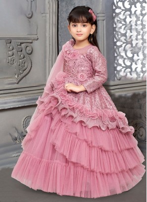 Girls Gown: Girls Gown Dress  Party Wear Gown For Baby Girl