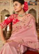 Pink Sangeet Designer Traditional Saree