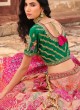 Wedding Wear Pink Designer A Line Lehenga Choli