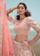Perfect Pink Georgette Designer Lehenga Choli