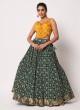 Multicolored Sequins Embellished Festive Lehenga Choli