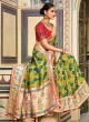 Green Woven Classic Silk Saree