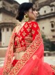 Preferable Red Mehndi Lehenga Choli