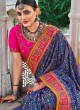 Prime Blue Engagement Classic Designer Saree