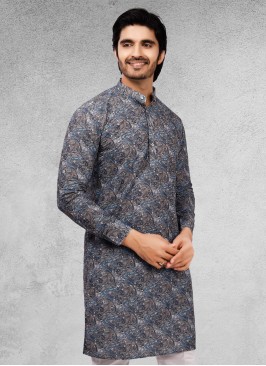 Printed Festive Kurta For Men