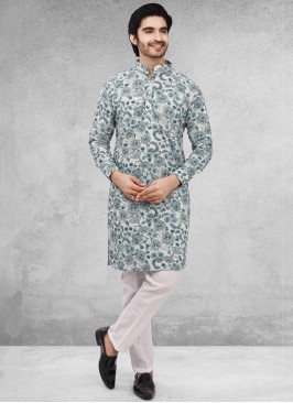 Printed Kurta Pajama For Men