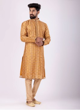 Printed Kurta Pajama For Wedding