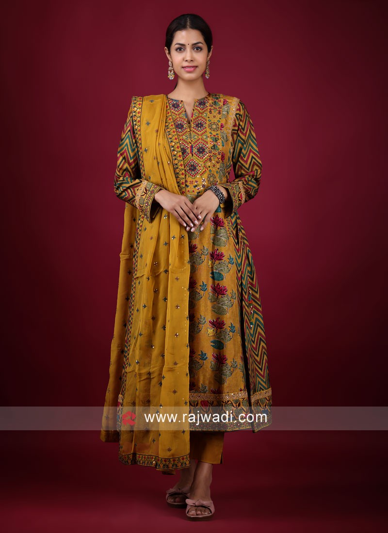 Haldi Yellow suit with pants and Dupatta Free shipping all over India Price  1199 Dm to buy or visit website Link in bio . . .. . . . ... | Instagram