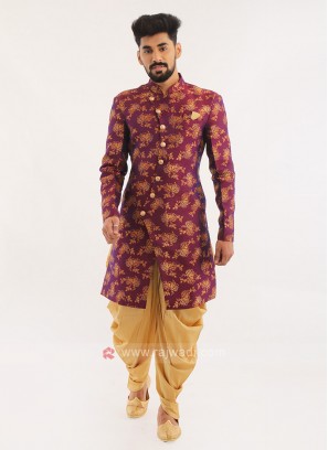 Printed Wedding Wear Indo Western