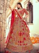 Pristine Red Lehenga Choli