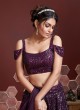 Purple Color Designer Lehenga Choli