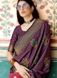 Purple Color Traditional Saree