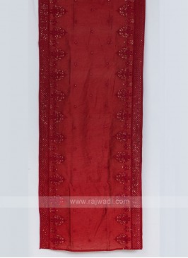 Raw Silk Groom Dupatta