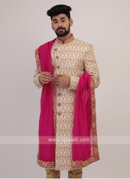 Raw Silk Mens Dupatta