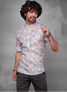 Readymade Multi Color Kurta For Men