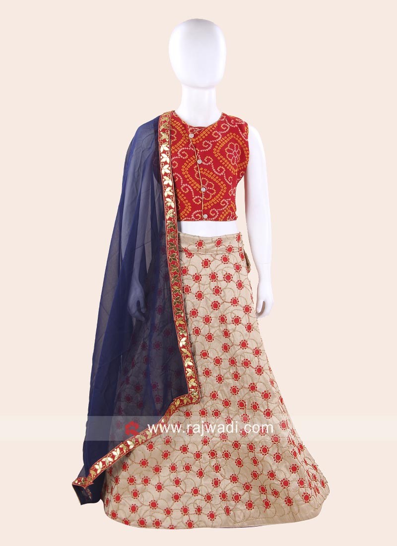 Children's ghagra choli sale