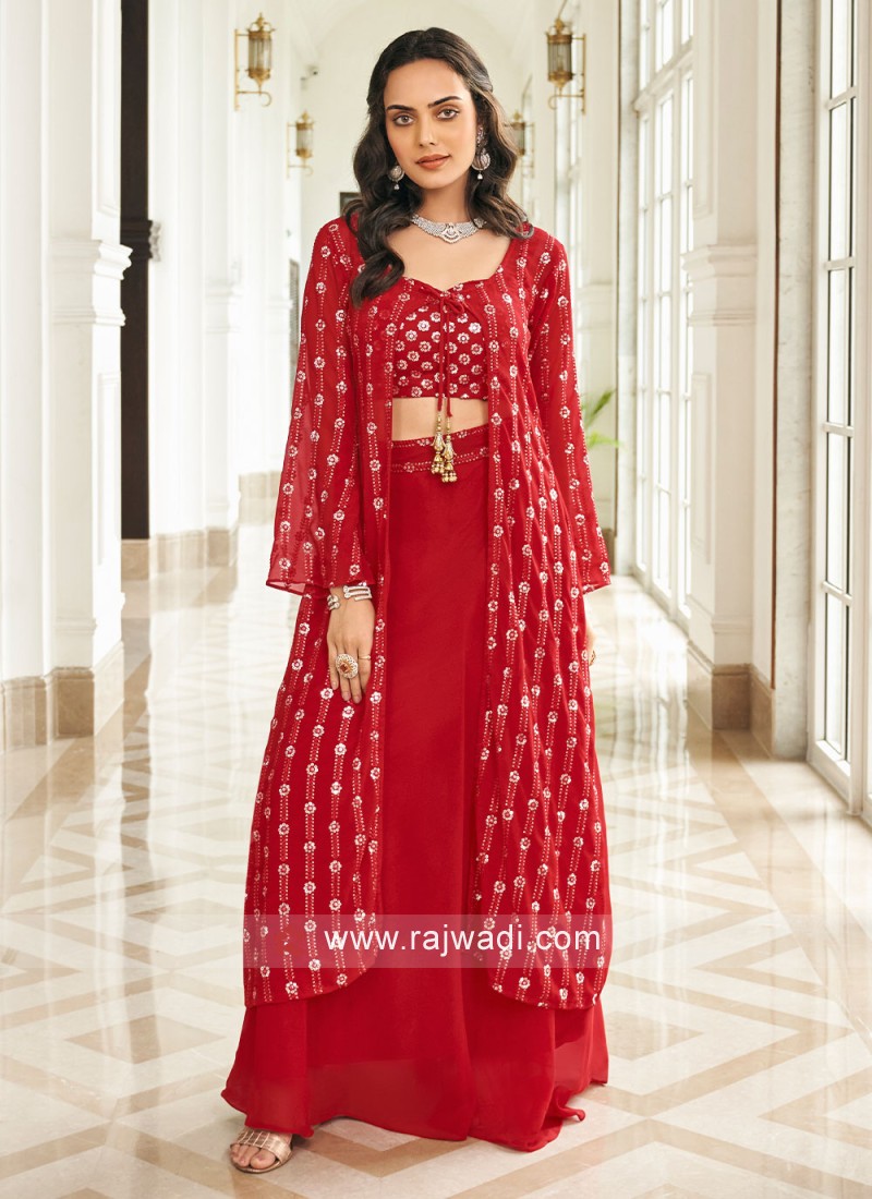 Designer Sharara Dress For Girls • Anaya Designer Studio | Sarees, Gowns  And Lehenga Choli