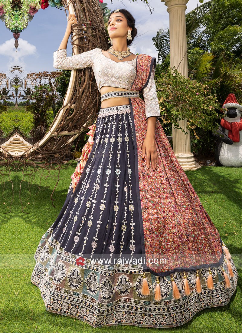 Chiffon lehenga 2025 choli online