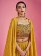 Festive Wear Mustard Yellow Lehenga Choli