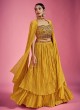 Festive Wear Mustard Yellow Lehenga Choli