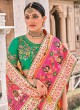 Resplendent Silk Wedding Bollywood Saree