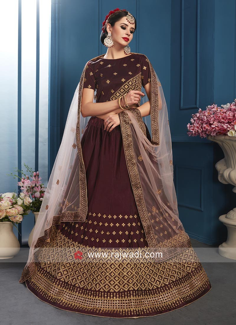 Beautiful Brown Lehenga Choli for Women, Indian Lehenga Choli With Sequence  Work & Soft Net Dupatta for Party Wear , Bollywood Lehenga Choli - Etsy  Denmark