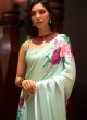 Sea Green Color Classic Saree