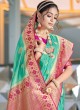 Sea Green Weaving Designer Traditional Saree