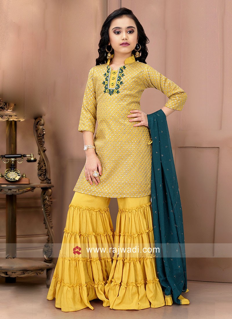 Designer gharara suit best sale