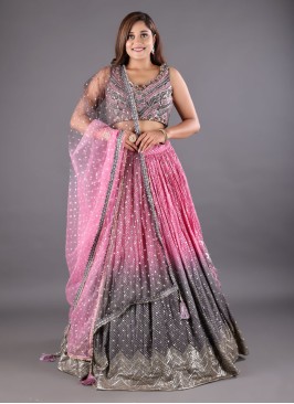 Shaded Lehenga Choli For Marriage