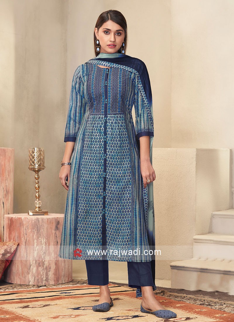 PARTY WEAR KURTI PANT & DUPATTA 𝐅𝐈𝐑𝐒𝐓 𝐋𝐈𝐆𝐇𝐓 𝐂𝐎𝐋𝐋𝐄𝐂𝐓𝐈𝐎𝐍  at Rs 1749.00 | Surat| ID: 26541182330