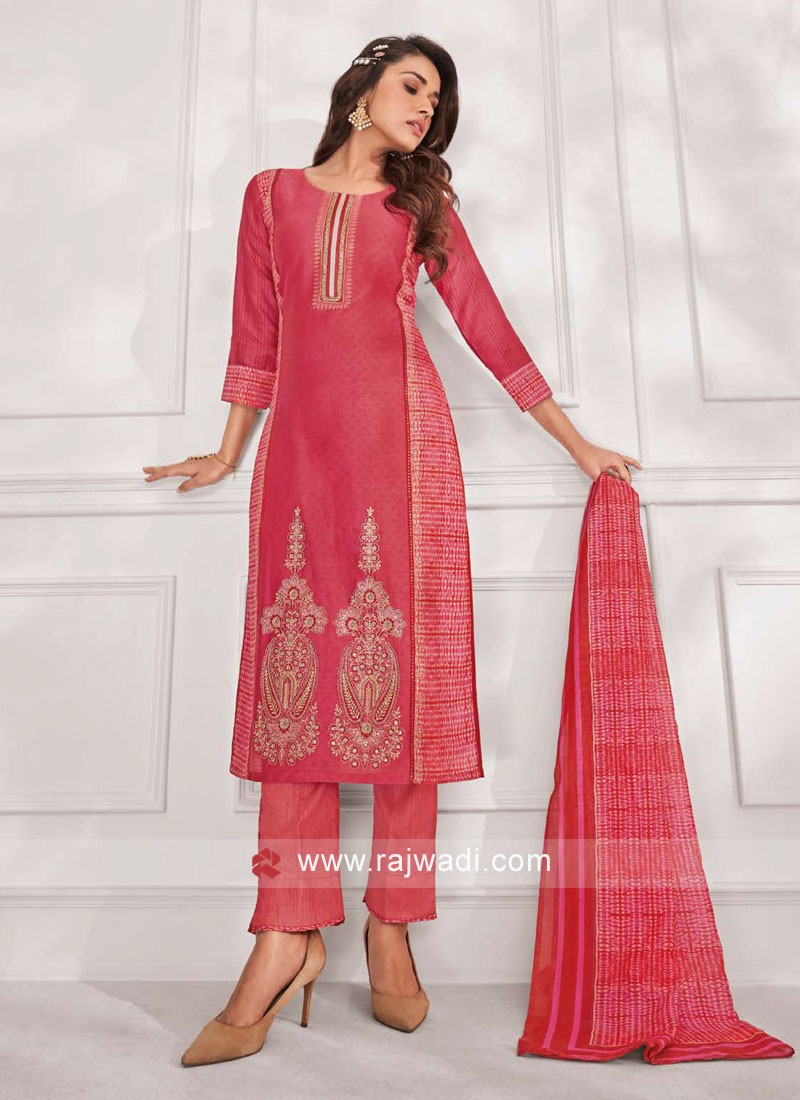 Salwar suit pant on sale style