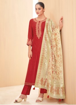 Shagufta Festive Wear Pant Style Salwar Kameez